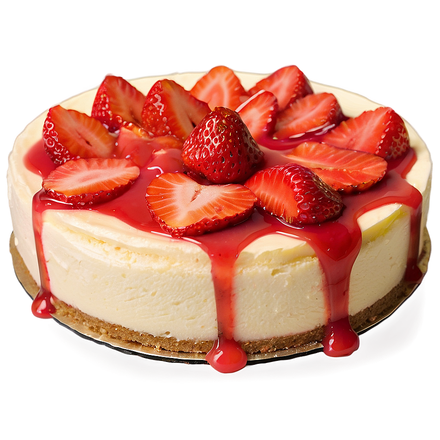 Strawberry Cheesecake Png Qnn