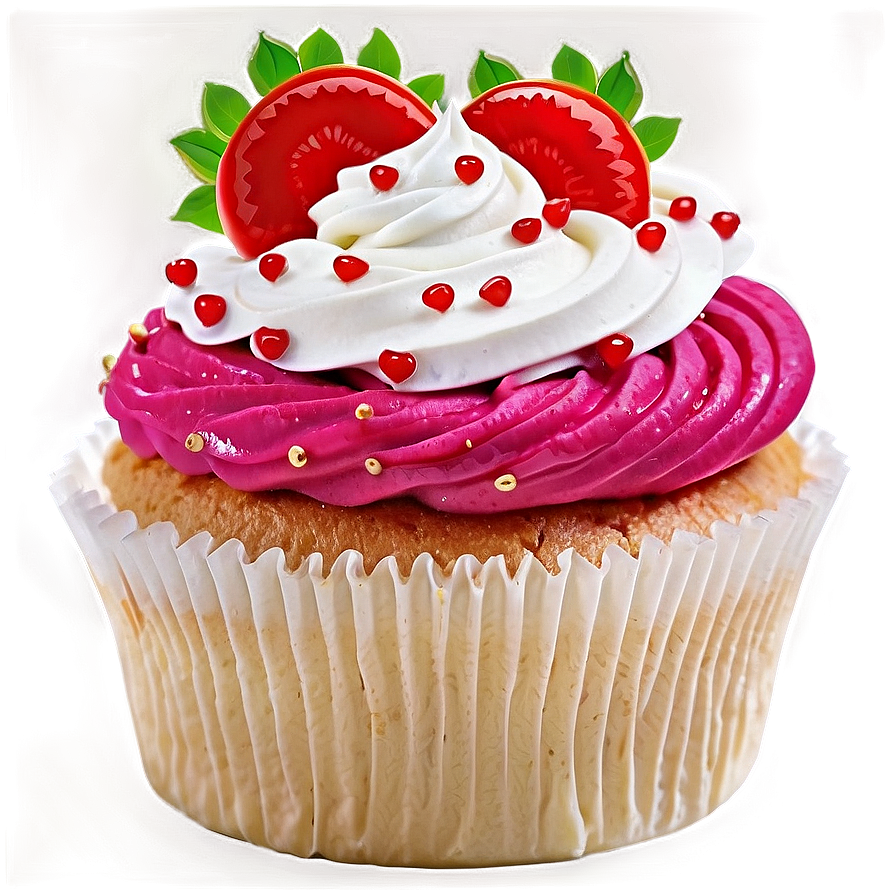 Strawberry Cupcake Png Jdj