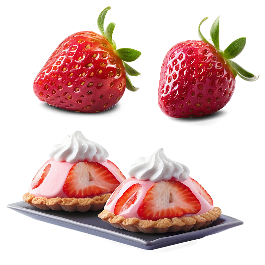 Strawberry Dessert Png 46