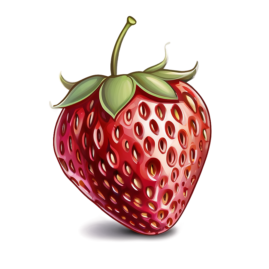 Strawberry Drawing Png Kxf15