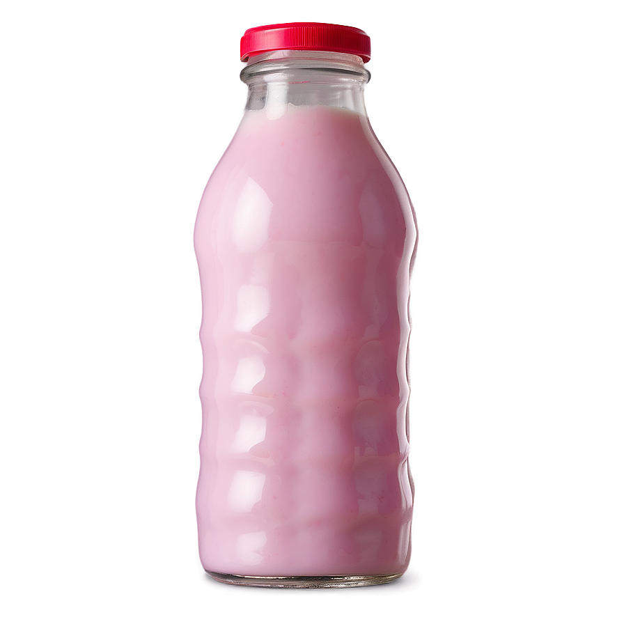 Strawberry Flavored Milk Png Bit6