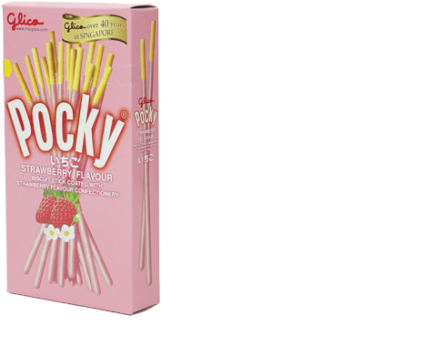 Strawberry Flavored Pocky Box