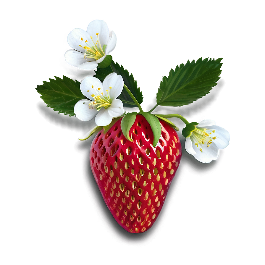 Strawberry Flower Png Dpe