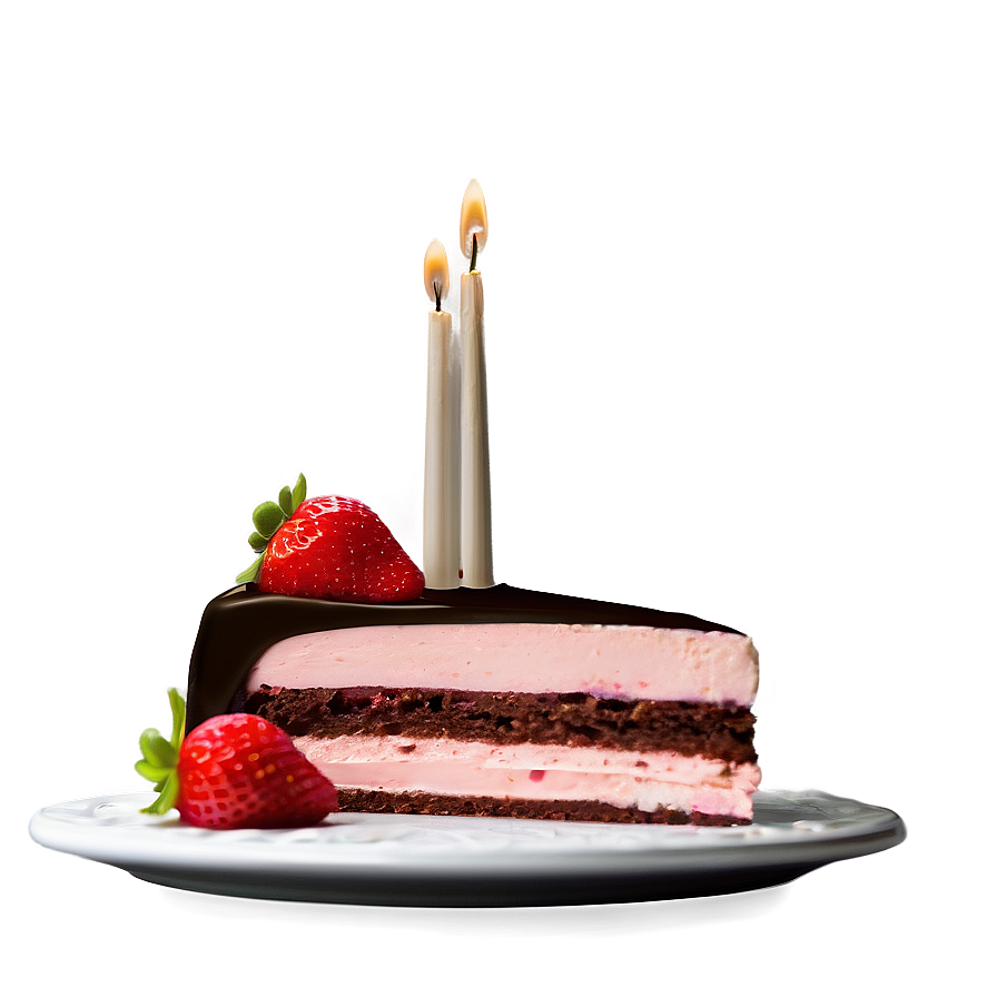 Strawberry Ganache Cake Png Nwe