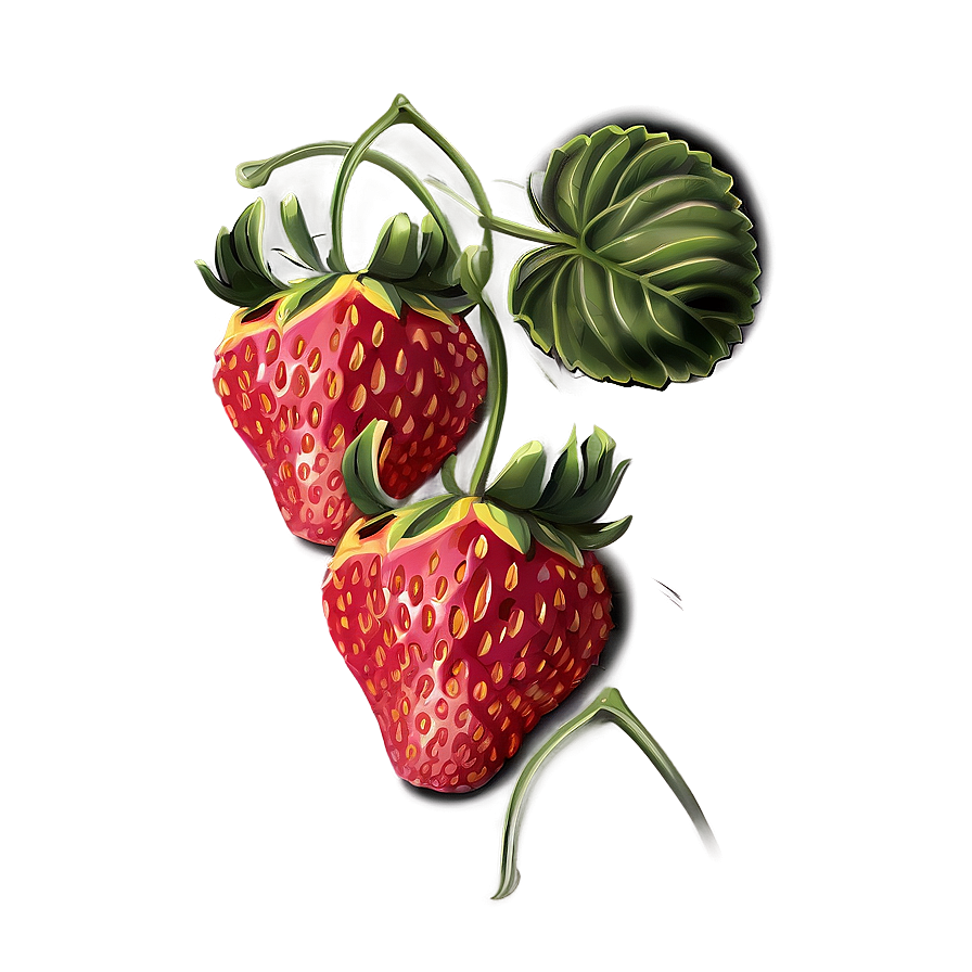 Strawberry Illustration Png 47