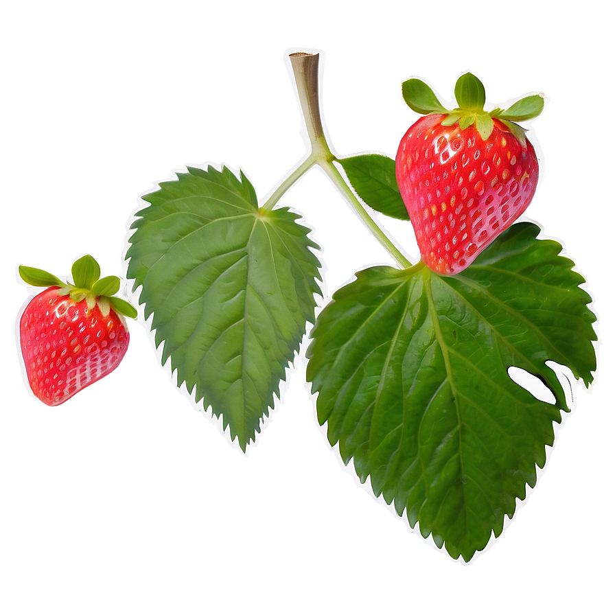 Strawberry Leaf Png Wab