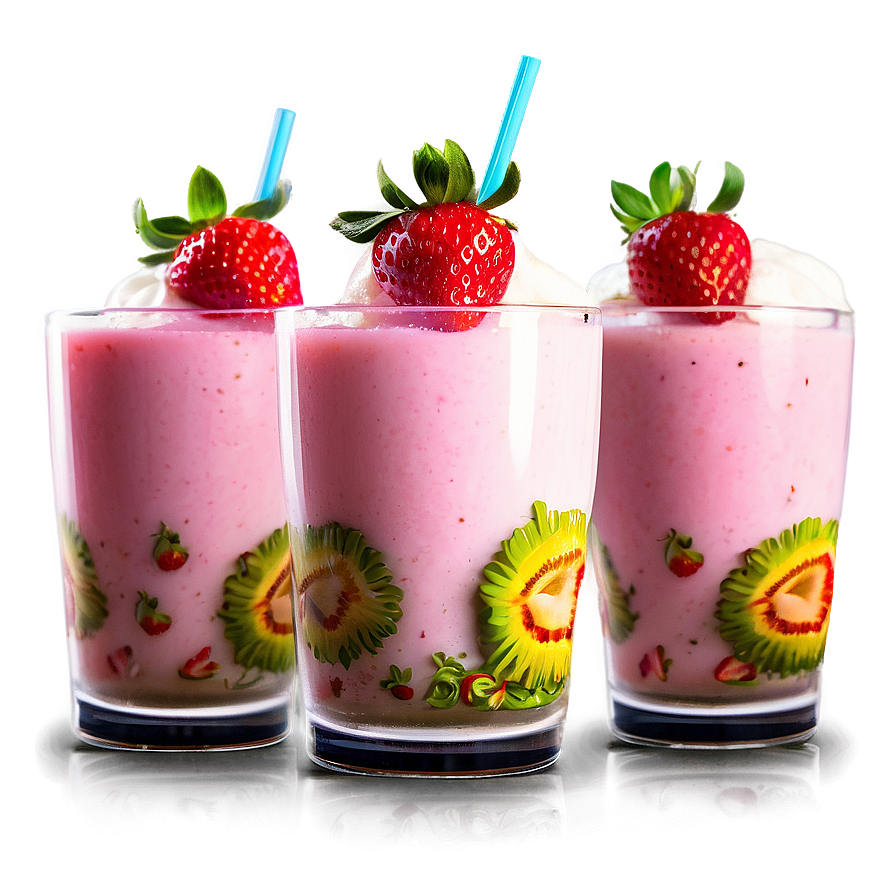 Strawberry Milk Cocktail Png 06252024