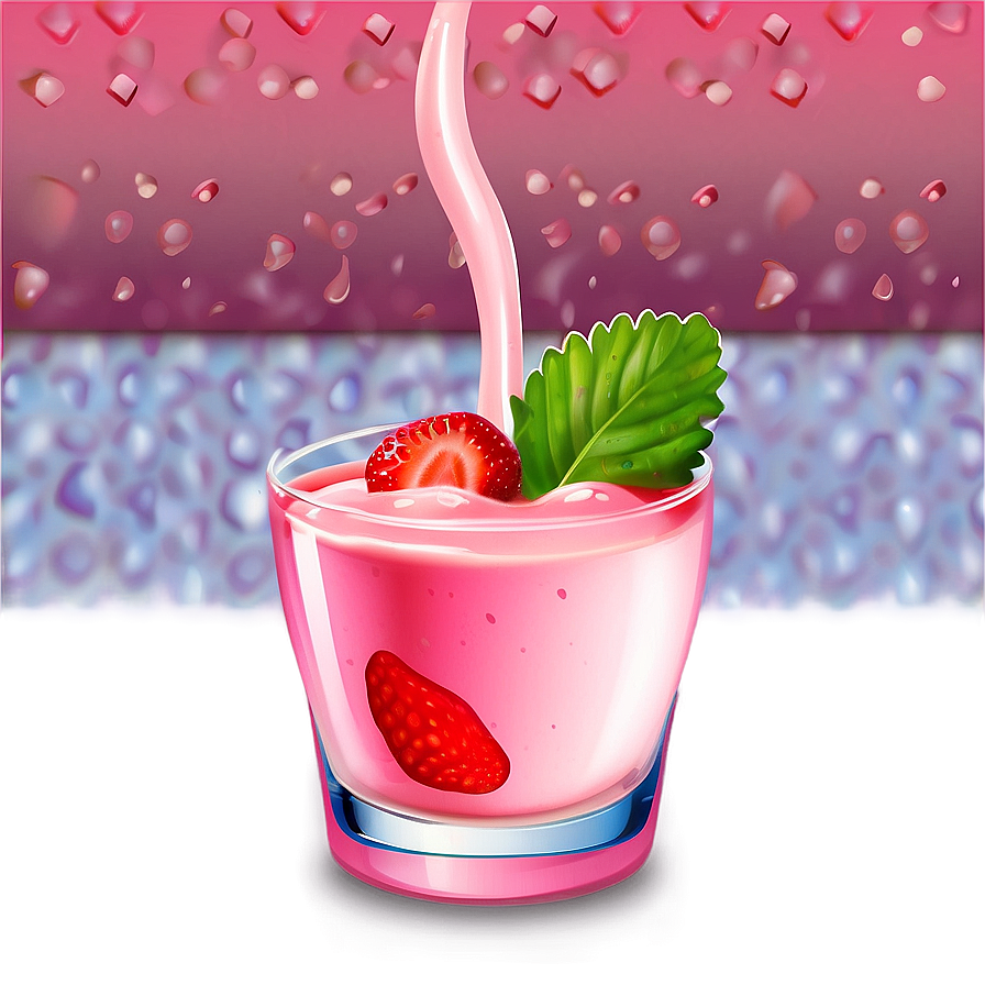 Strawberry Milk For Kids Png Eox30