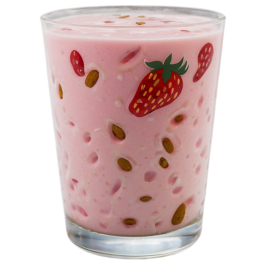 Strawberry Milk Png 05042024