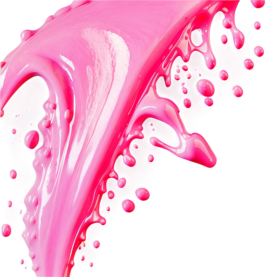 Strawberry Milk Splash Png 06252024