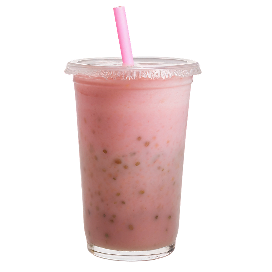 Strawberry Milk Tea Png 53