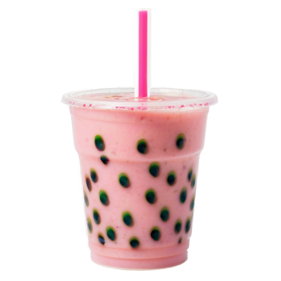 Strawberry Milk Tea Png Pvi78