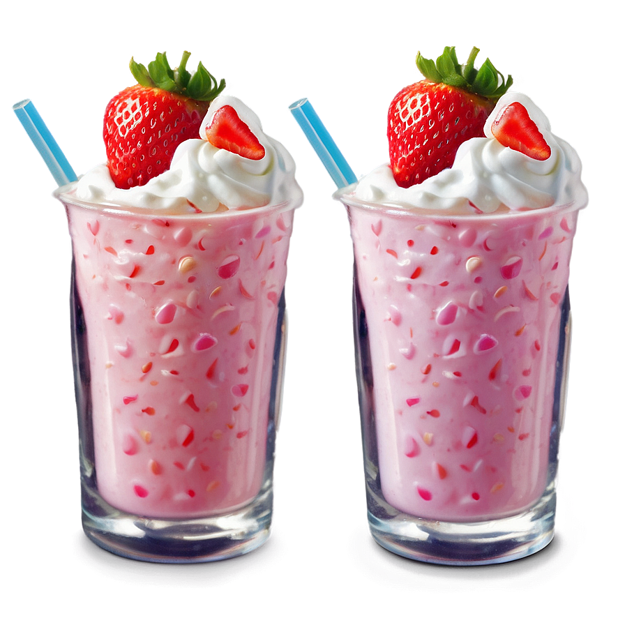 Strawberry Milkshake PNG 29 PNG with transparent background