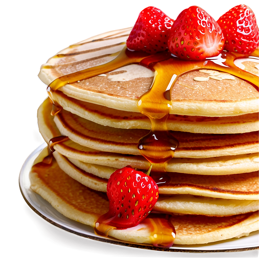 Strawberry Pancakes PNG 51 PNG image with a transparent background, free high-resolution download