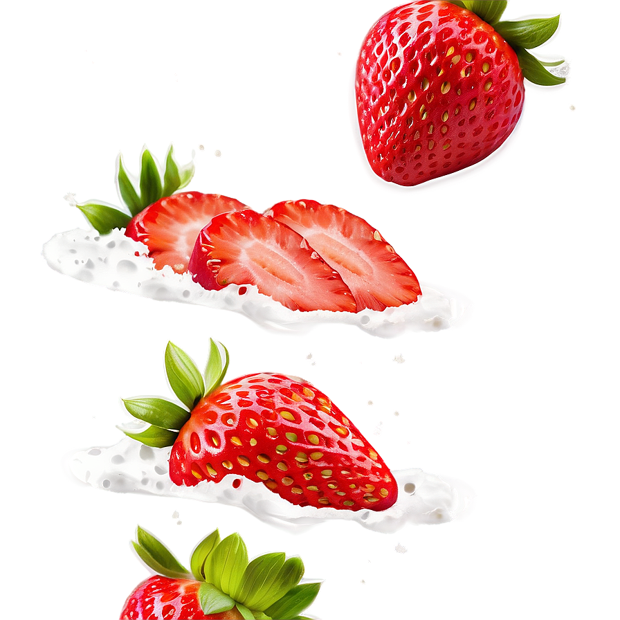 Strawberry Smoothie Png 05042024