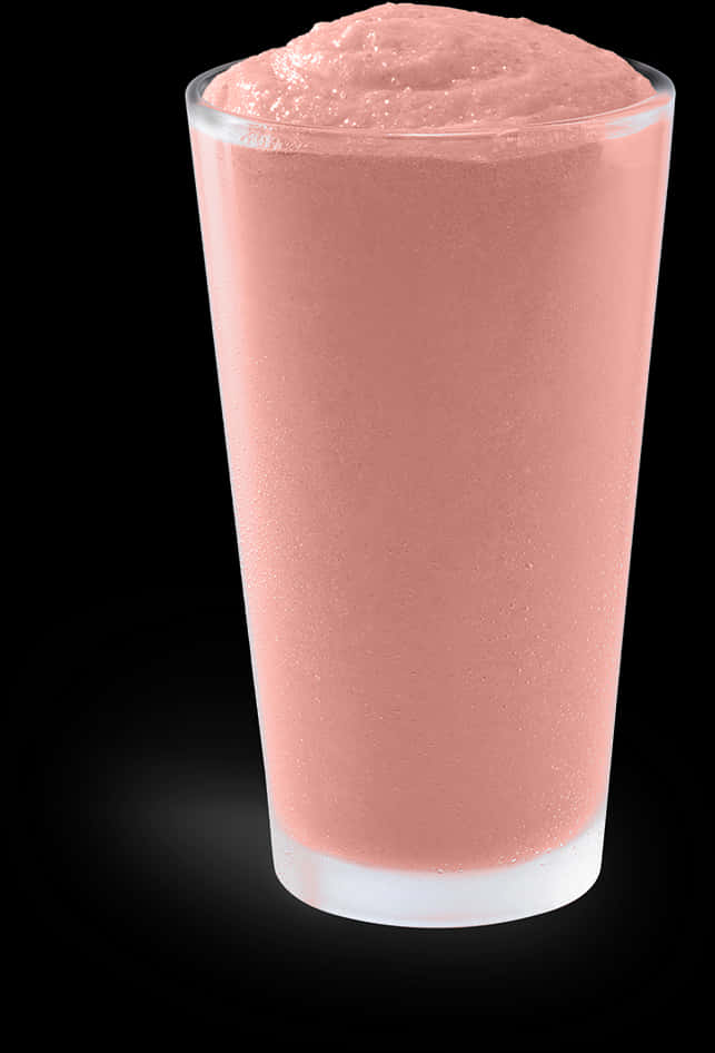 Strawberry Smoothiein Glass