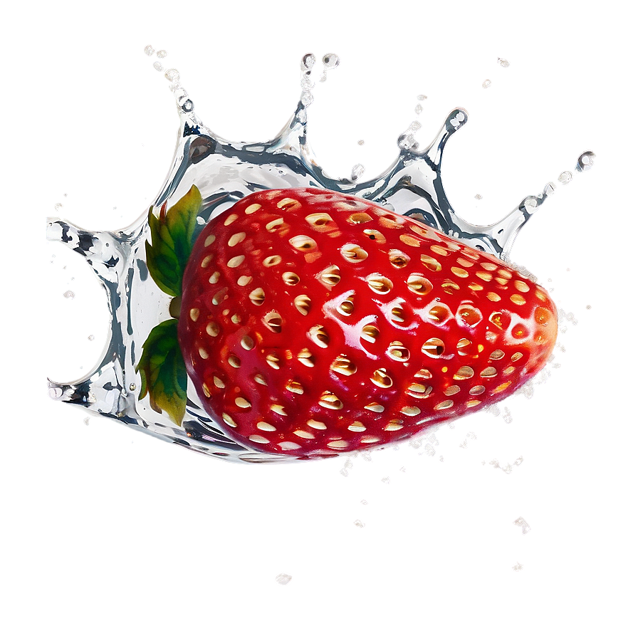 Strawberry Splash Png Sck58