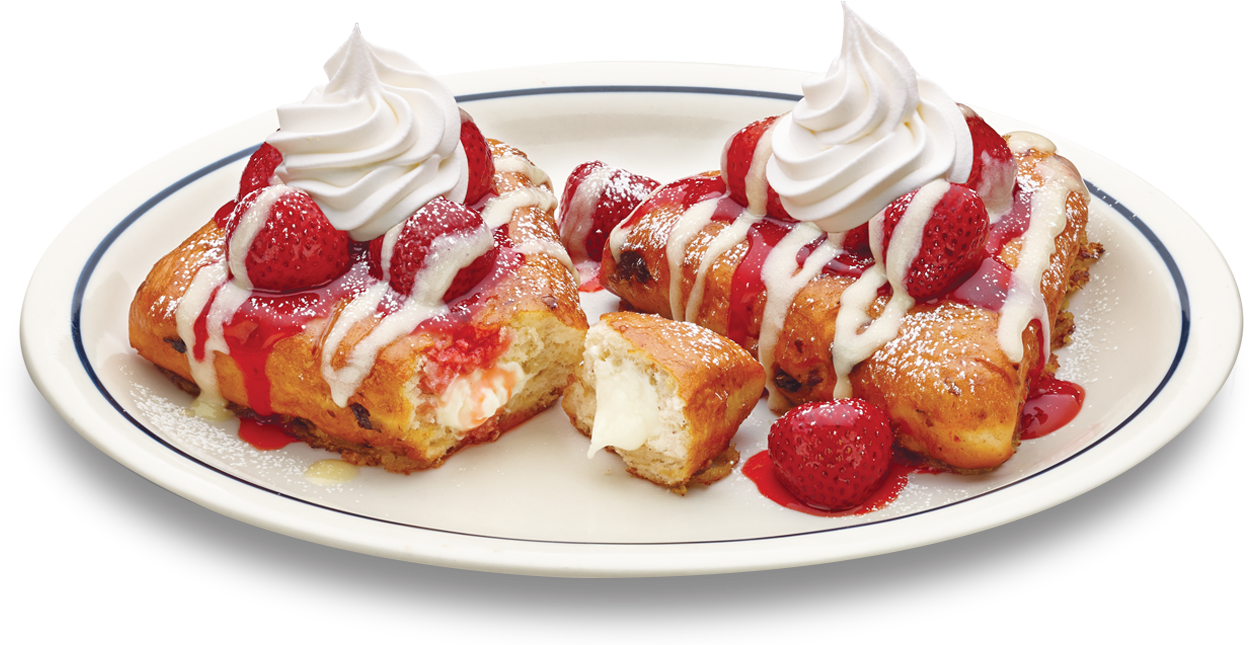 Strawberry Topped French Toast Dessert