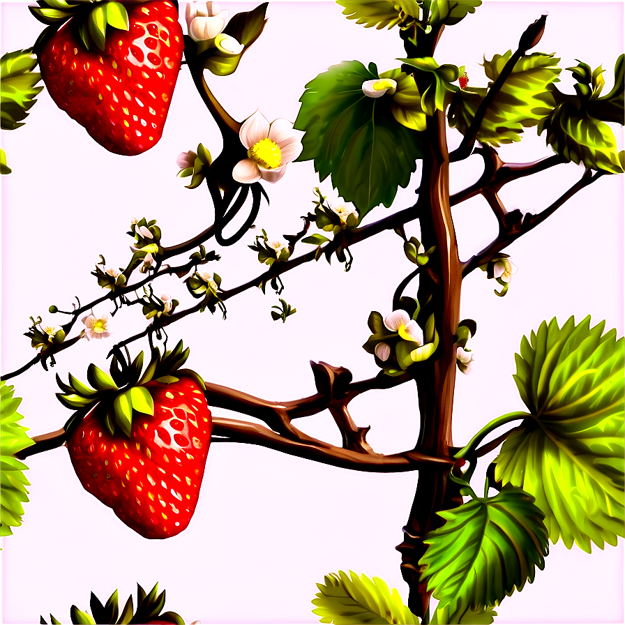 Strawberry Vine Png 41