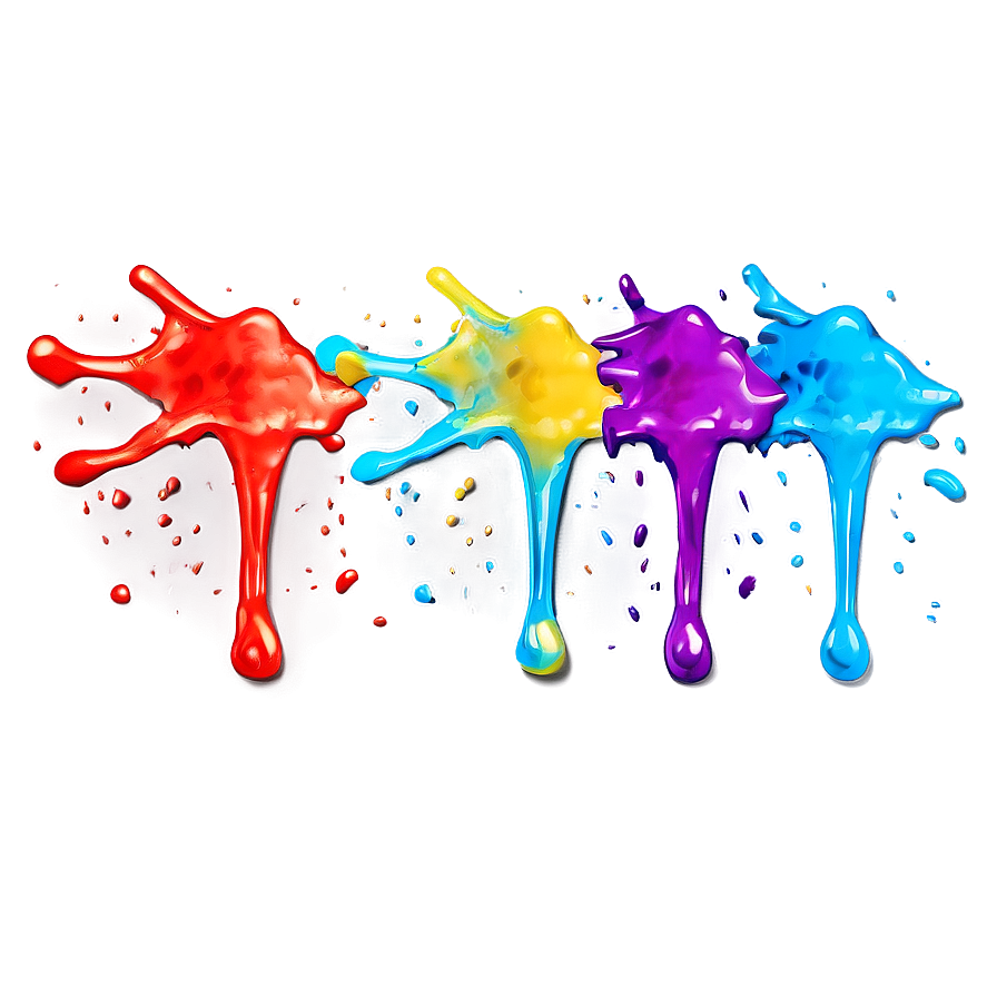 Streaked Paint Splatter Png Ggp