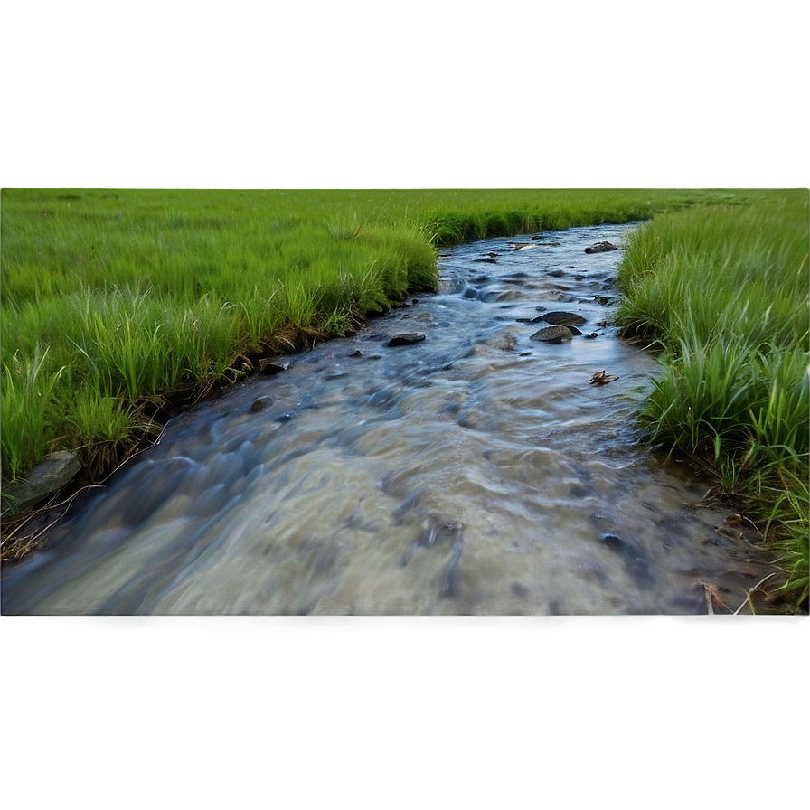 Stream in Farmland PNG kpq PNG with transparent background