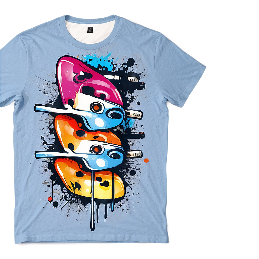 Street Art Inspired Graphic Tee Png 06272024