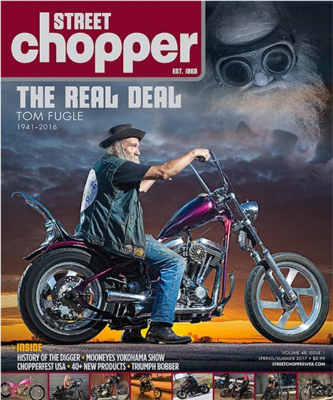 Street Chopper Magazine Cover The Real Deal