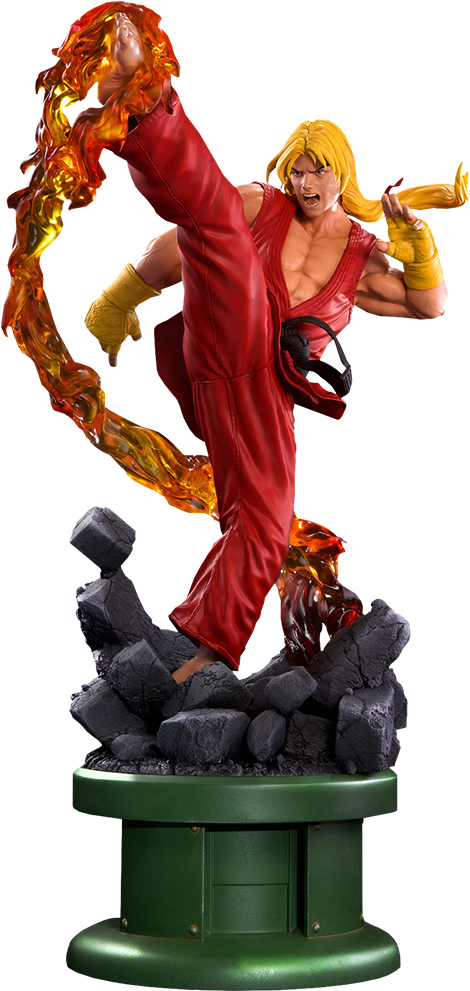 Street Fighter Ken Masters Statue