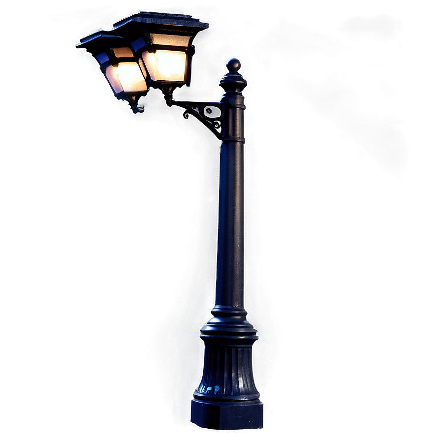 Street Light With Banner Png 05252024