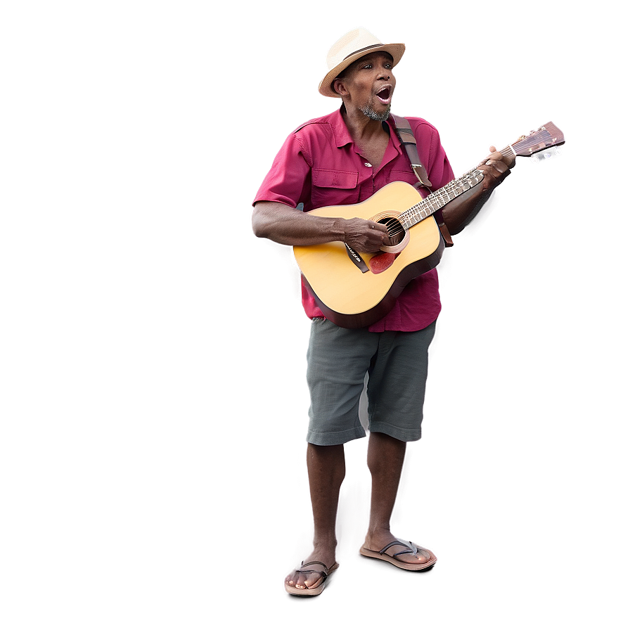 Street Performer Singing Png 59