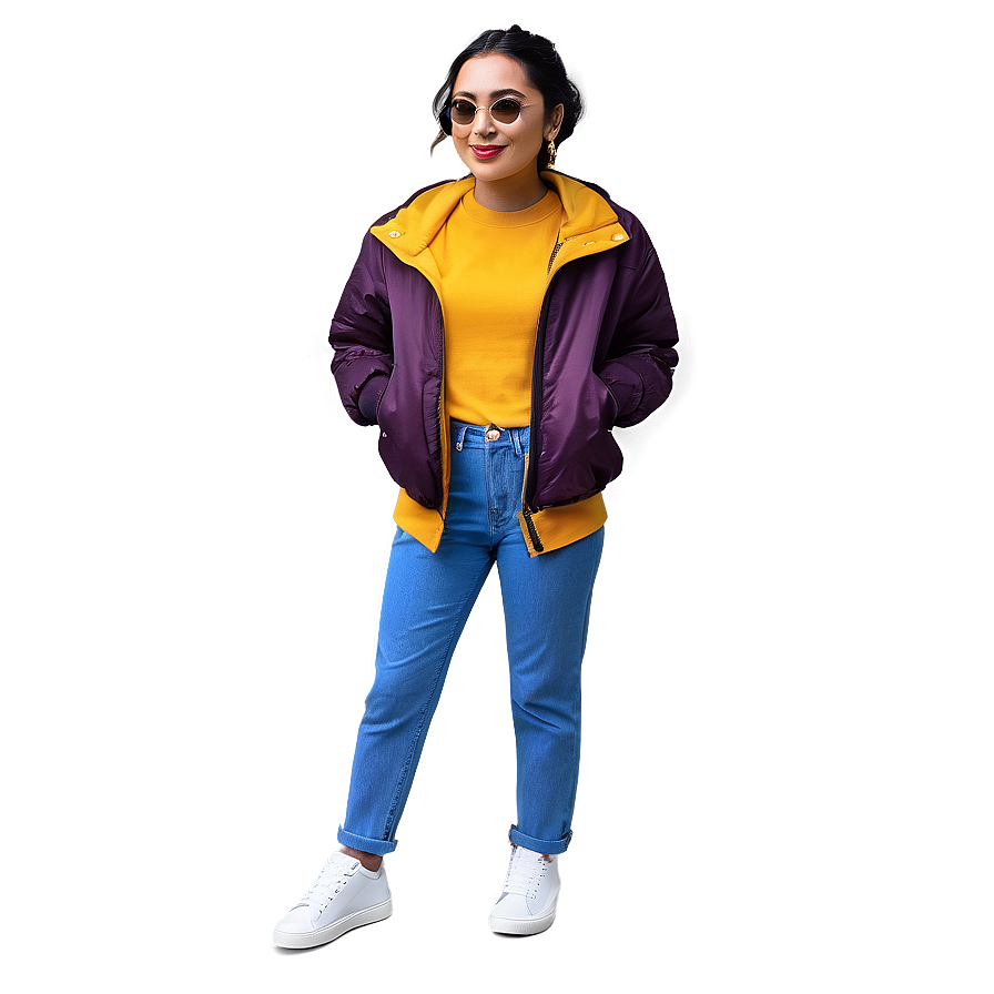 Street Style Outfit PNG 27 PNG with transparent background
