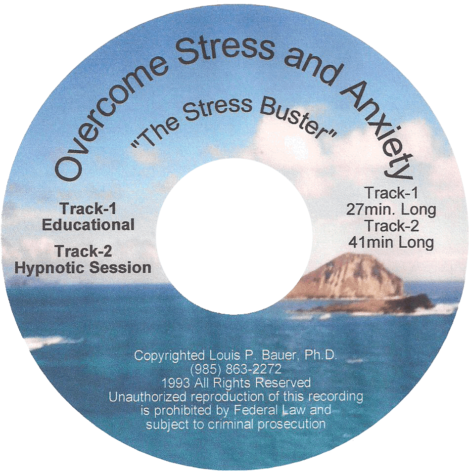 Hypnosis And Meditation Cds - Overcoming Stress And Anxiety, HD Png Download PNG with transparent background