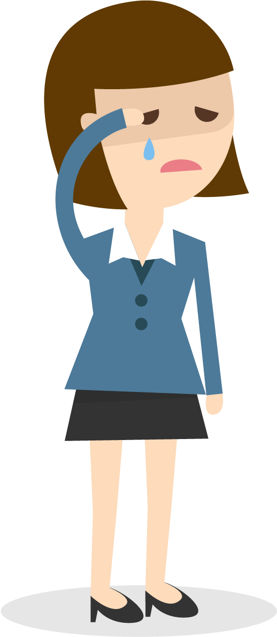 Of Course, We All Experience 'bad Days', So We Are - People Stress Cartoon Png, Transparent Png PNG with transparent background