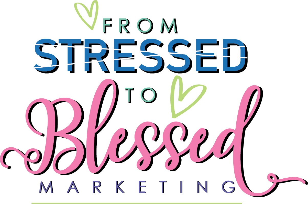 Stressedto Blessed Marketing Logo