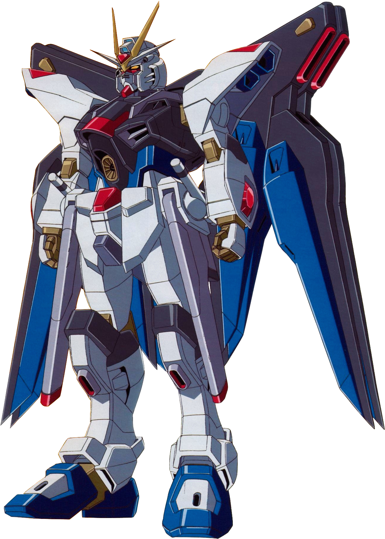 Strike Freedom By Harmcolossal - Strike Freedom Gundam Anime, HD Png Download PNG with transparent background