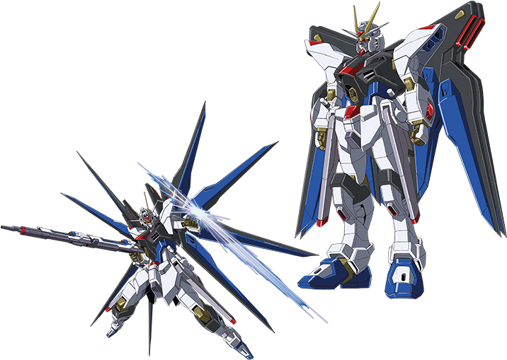 Strike Freedom Gundam Anime, HD Png Download PNG with transparent background