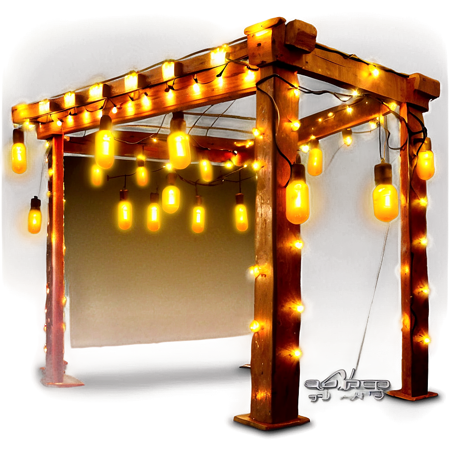 String Light Canopy Png 62