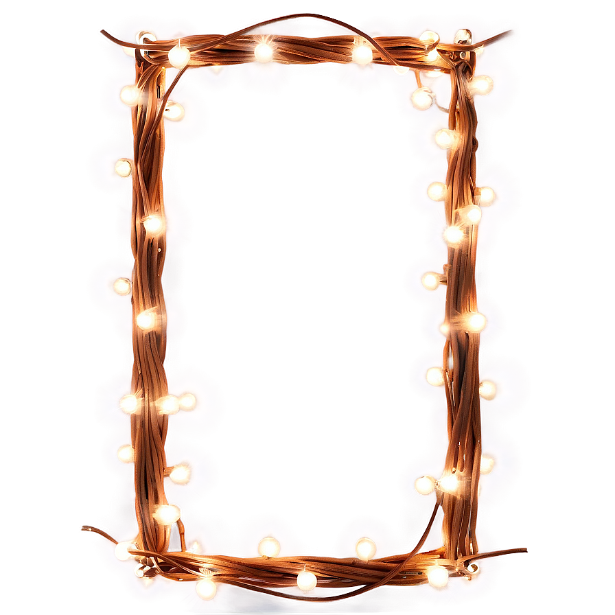 String Light Frame Png Pnm