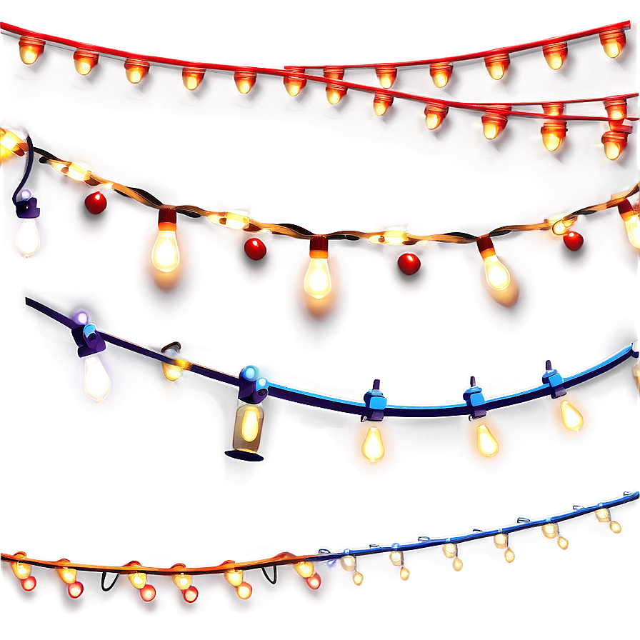 String Light Vector Png 13