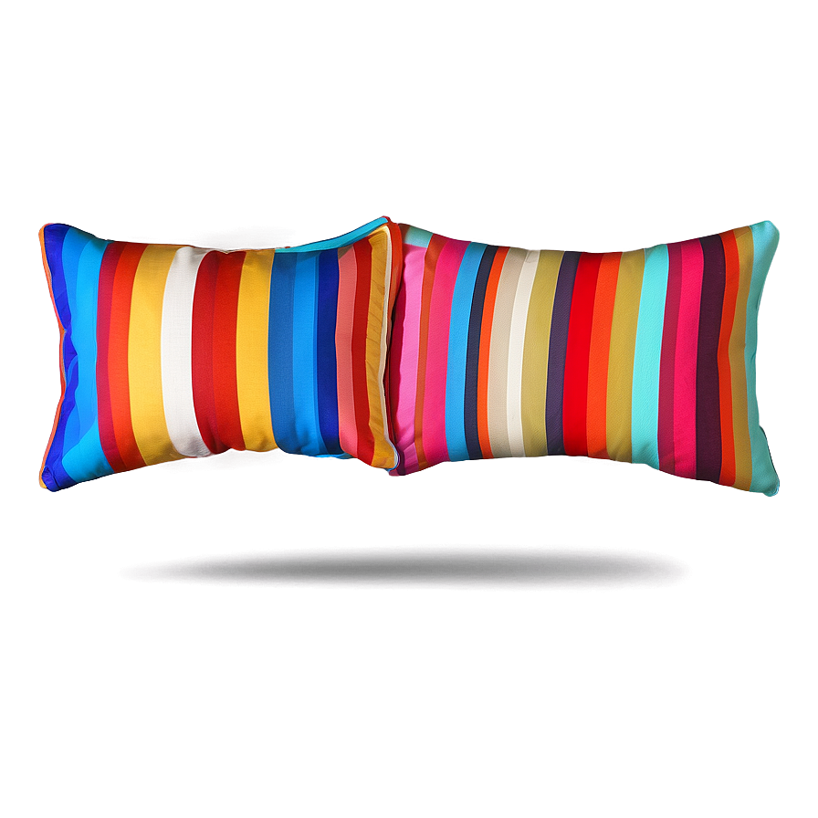 Stripe Throw Pillows Png 64