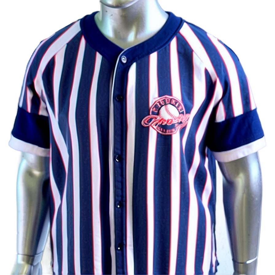 Striped Baseball Jersey Png Gig74