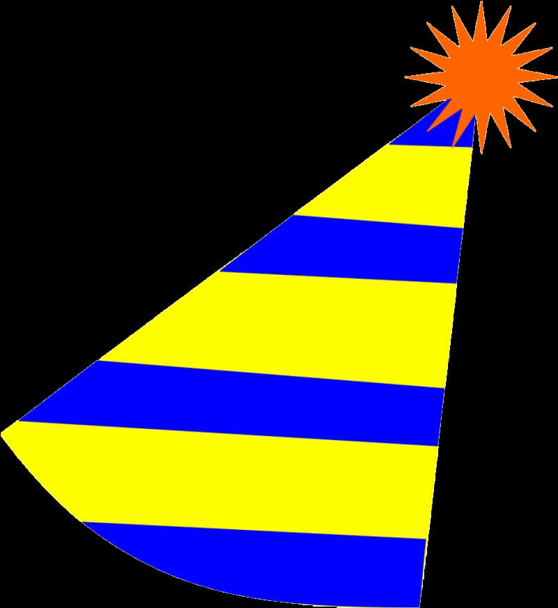 Striped Birthday Party Hat