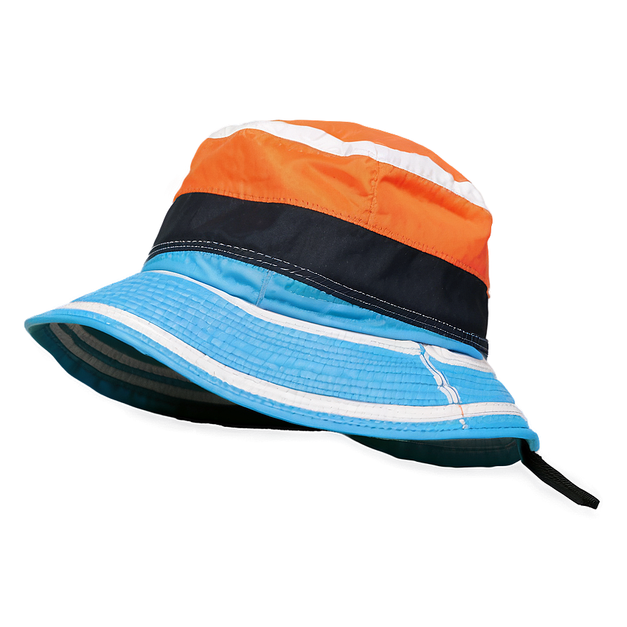 Striped Bucket Hat Png 05252024