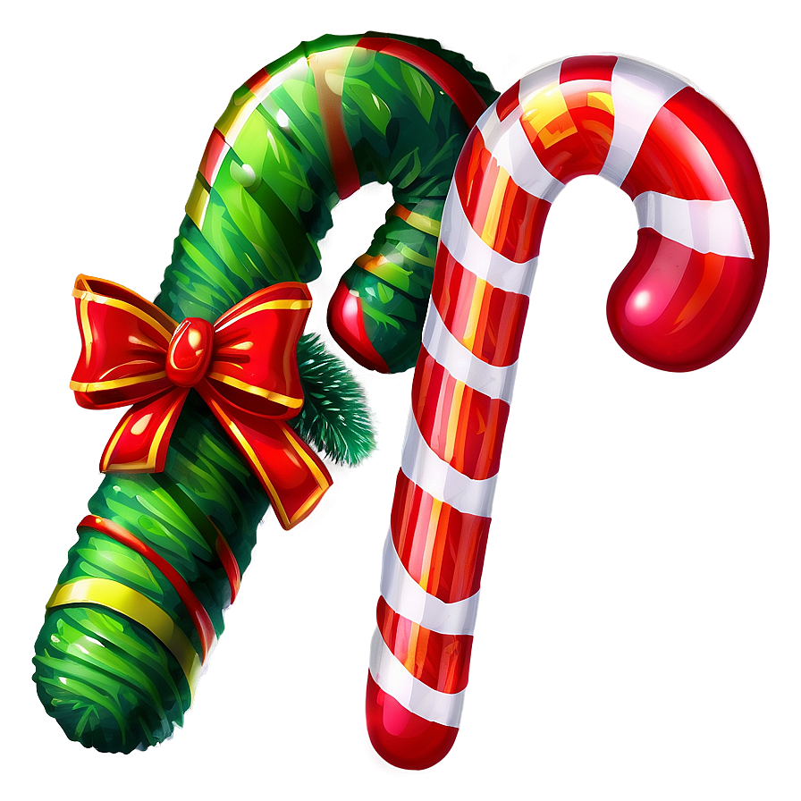 Striped Candy Cane PNG ofu PNG with transparent background