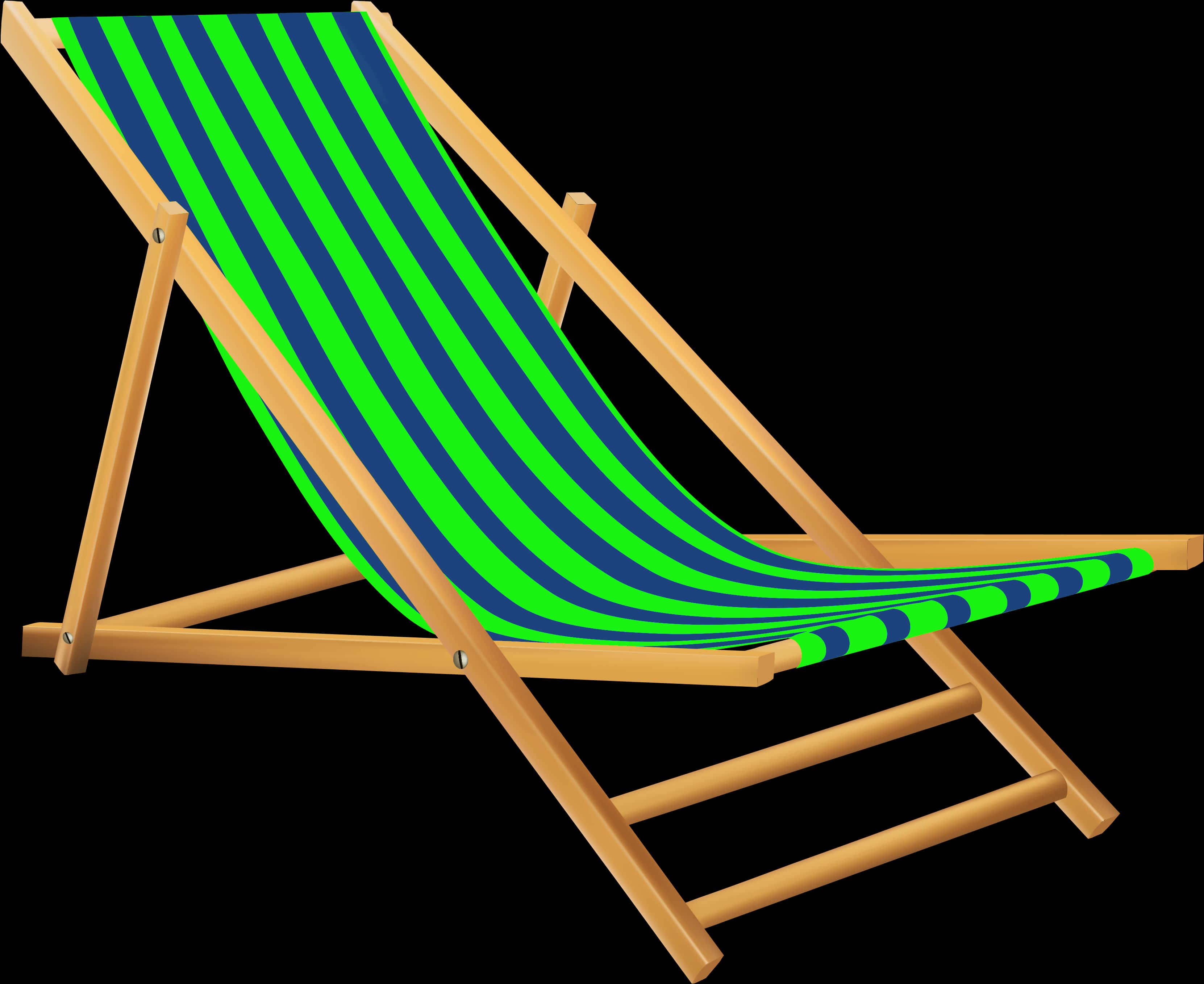 Striped Deck Chair Graphic