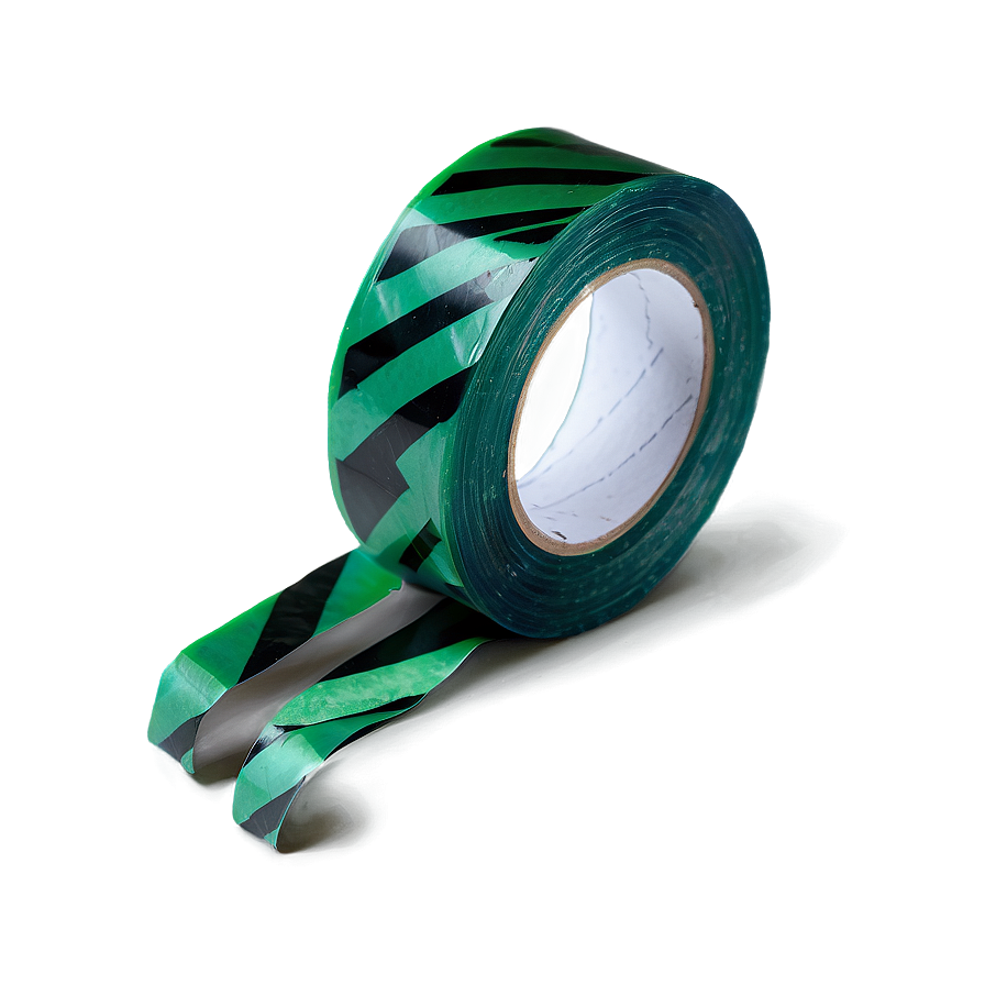 Striped Green Tape Png Qfq38