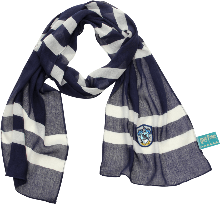 Harry Potter Lightweight Ravenclaw Scarf - Ravenclaw Lightweight Scarf, HD Png Download PNG with transparent background