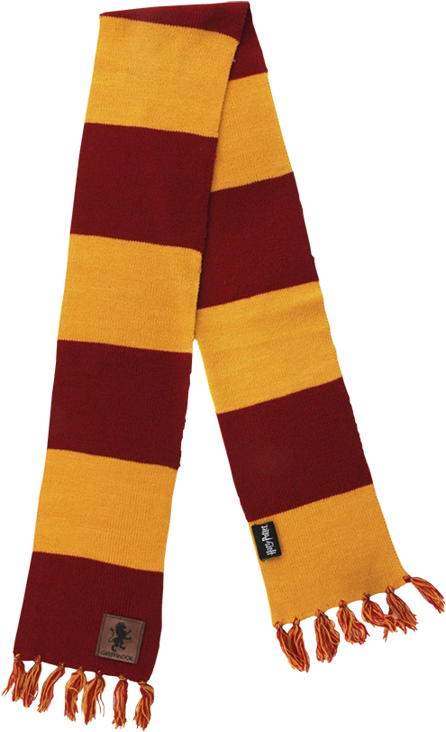 Yellow And Brown Striped Scarf, HD Png Download PNG with transparent background