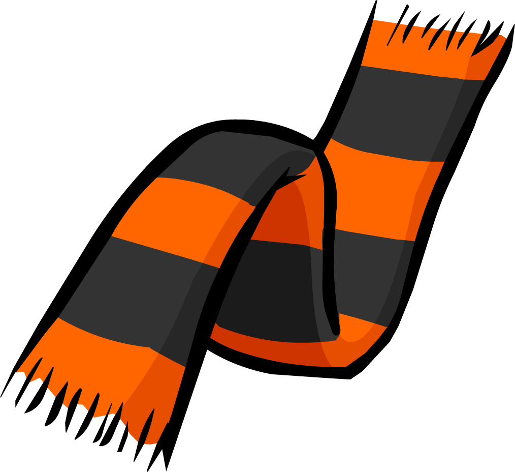 Halloween Club Penguin Rewritten - Scarf Clipart, HD Png Download PNG with transparent background