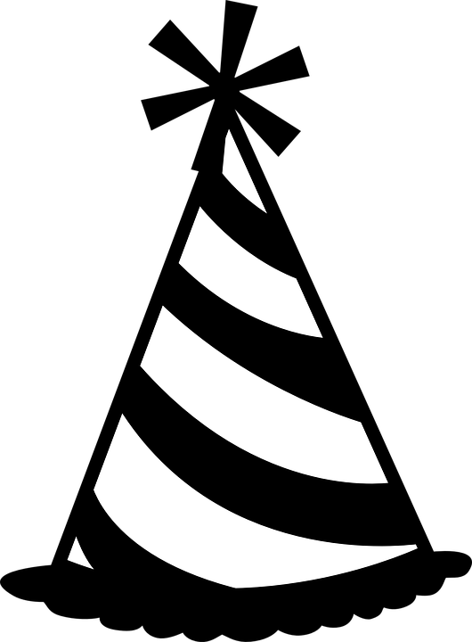 Striped Party Hat Icon